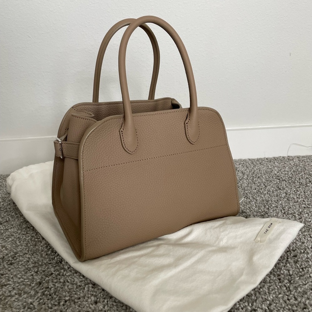 The Row Soft Margaux 10 Dark taupe